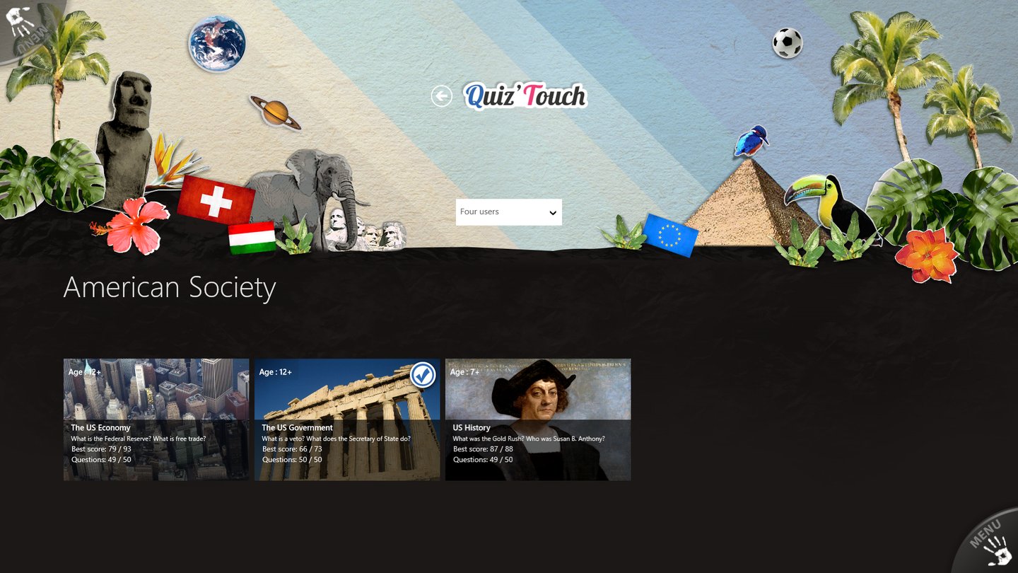 Quiz’Touch screenshot 2